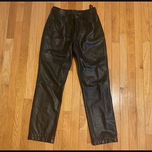 Express Leather Pants